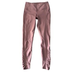 Yogalicious Active Leggings | Mauve/Pale Purple Size XS